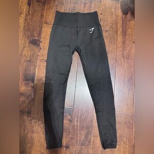 Gymshark Kids Black Seamless Performance Leggings